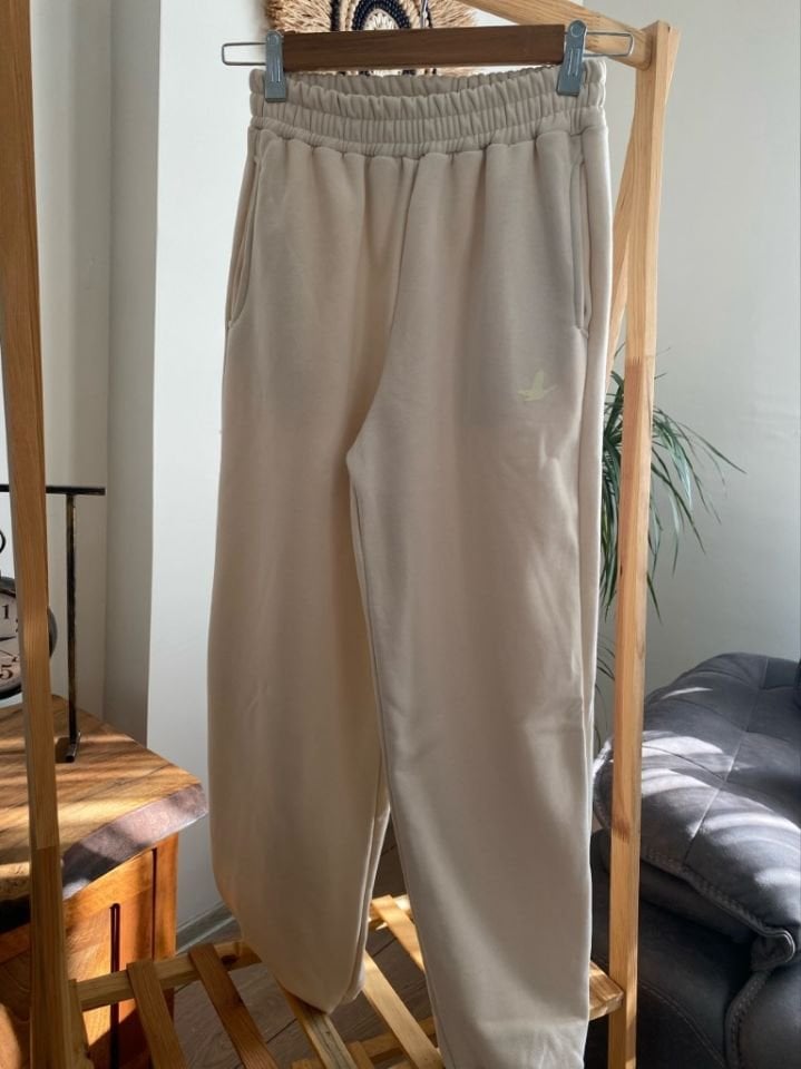 JOGGER EŞOFMAN KREM